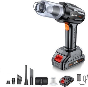 psw Cordless Portable Car Vacuum Cleaner With Battery Cordless Vacuum Cleaner with 2 in 1 Mopping and Vacuum