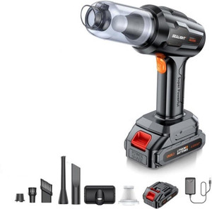 psw Cordless Portable Car Vacuum Cleaner With Battery Cordless Vacuum Cleaner with 2 in 1 Mopping and Vacuum