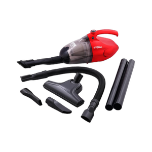 EUREKA FORBES Forbes Compact with 700 Watts Powerful Suction & Blower, Hand-held Vacuum Cleaner Vacuum Cleaner with Washable HEPA Filter & 6 Accessories,Compact,1 Year Warranty,Light Weight & Easy to use (Red & Black) with Anti-Bacterial Cleaning