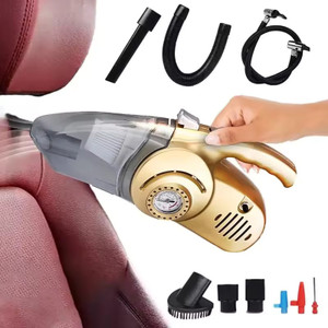 Maharsh Tyre Inflator with Car Vacuum Cleaner,DC12V High Power Maruti Suzuki Swift Dzire Hand-held Vacuum Cleaner with 2 in 1 Mopping and Vacuum, Anti-Bacterial Cleaning, Reusable Dust Bag