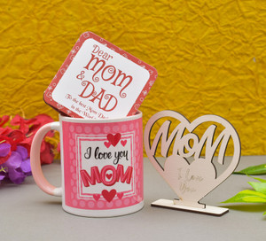 PRIDE STORE Mug, Showpiece, Greeting Card Gift Set