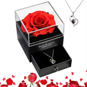 DANAVBOX Jewellery, Artificial Flower, Showpiece Gift Set