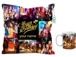 CLV Cushion, Mug Gift Set