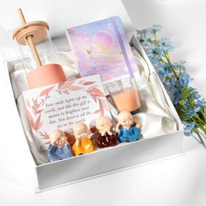 Rarejoy Greeting Card, Showpiece, Candle, Dairy, Sipper Gift Set