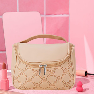 MINARA BEAUTY Cosmetic Pouch for Travel, Makeup Organiser and Jewellery Travel, Makeup and Jewellery Vanity Box