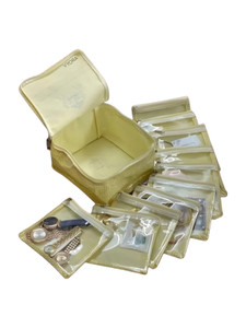 VYORA Dulhan Doli Printed 10 Pocket Jewellery box, Jewellery Organizer, Cosmetic Bag, Toiletry Kit, Jwellery, makeup box Vanity Box