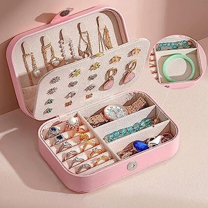 Xena Jewelry Box for Women Portable Travel Organizer - Image 6