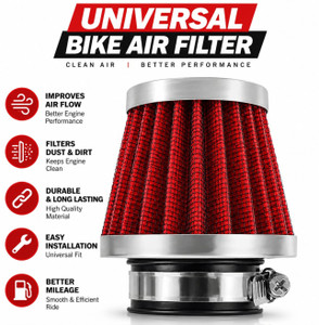 Huims Bike Air Filter For Universal For Bike Universal For Bike