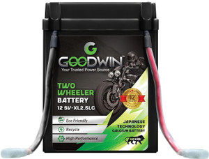 Goodwin International 12 GW-XL2.5LC 12M 2.5 Ah Battery for Bike
