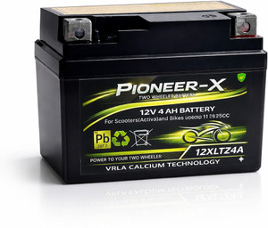 Pioneer-x 12V 4Ah Bike Battery for Activa - Image 6