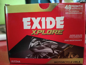 EXIDE FXL5-XLTZ4A 4 Ah Battery for Bike Price in India - Buy EXIDE