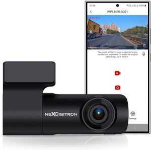 नेक्सडिजिट्रॉन NEO Dash Camera, Full HD 1080P, Detachable & 360° Rotatable, Upto 128GB Support NEO Dash Camera व्हीकल कैमरा सिस्टम
