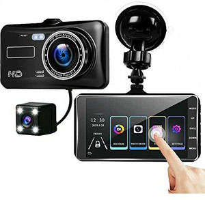 CLEGO Full HD Touch Screen Dash cam for Car with Front and Rear