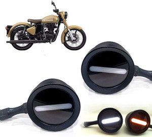 AUTO PEARL Front LED Indicator Light for Royal Enfield Classic 350