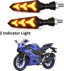 R15 With Rear Led Indicator gearvolt Front, Rear LED Indicator Light for Yamaha R15 M Price in ...