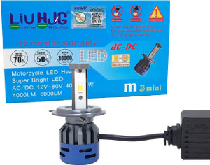 LIU HJG White LED H4 Headlight Bulb 12V 60W - Image 5