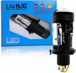 LIU HJG Y/W N18 H4 Projector Lens Headlight LED (12V, 40W, Universal) - Image 1