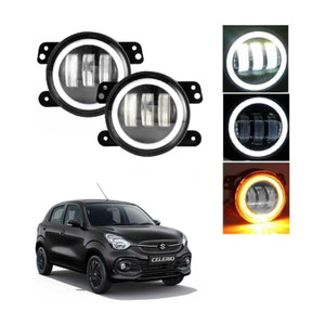 TASAZE 3.5 inch White Amber Ring DRL Fog Light - Image 5