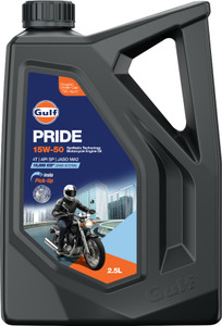 Gulf PRIDE 15W-50 4T 1L Engine Oil - Image 6