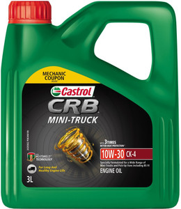 Castrol CRB MINI-TRUCK 10W-30 CK-4 मल्टी ग्रेड इंजन ऑइल