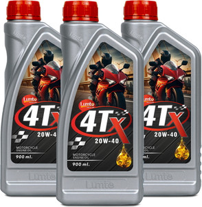 LUMTO 20W40 4TX 900ml P3 for Bike Petrol Engine Oil for Four - Main Image