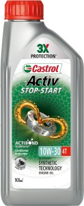 Castrol Activ Stop-start 4T Activ STOP-START Synthetic Blend Engine Oil