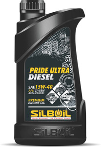 SILBOIL PRIDE ULTRA DIESEL SAE 15W-40 ( API: CI-4/SM Certified ) Premium Turbo Diesel High-Mileage Engine Oil