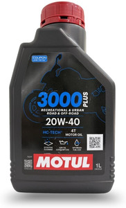 MOTUL 3000 4T Plus 20W-40 1L Engine Oil - Image 6