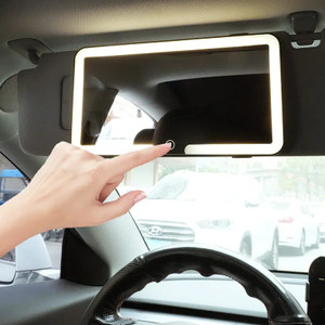 VARNIRAJ IMPORT & EXPORT Manual Vanity Mirror For Universal For Car Universal For Car
