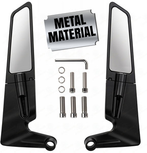 Otoroys Manual Rear View Mirror For Yamaha, Honda, KTM, TVS, Universal For Bike Universal For Bike