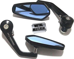 Pious Manual Rear View Mirror for Bajaj, Hero, Honda, KTM, Royal - Image 6
