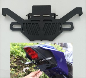 Znee Smart OUTLAW MAGNETIC FOLDABLE TAIL TIDY FOR UNIVERSAL OF BIKES Bike Number Plate