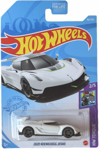 Mattel hotwheels Koenigsegg Jesko (white) pack of 1 - Koenigsegg