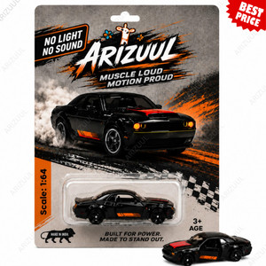 Arizuul 1:64 Dodge Challenger SRT Hellcat Diecast Car - Image 6