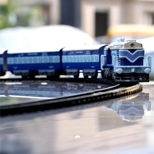 Sheel Passenger Indian Toy Train For Kids (Battery Operated) - 13 Pieces Set