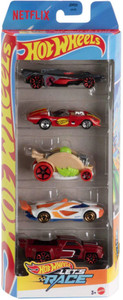 HOT WHEELS 5 Car Gift Pack (HW Lets Race JBJ79)
