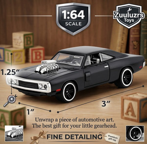 Zuuluzrs FF7 Metal Car Toy 1:64 Scale - Image 6
