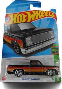 HOT WHEELS '83 CHEVY SILVERADO ３台セット Hot Wheels 83 CHEVY SILVERADO Series HW THEN AND NOW Blue