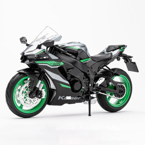 TOYRENTTO 1:12 Kawasaki Ninja ZX-10R Diecast Bike Model Metal Toy