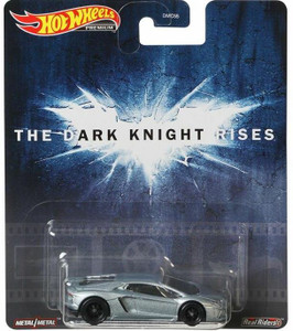 Hot Wheels 1/43 Lamborghini Aventador Batman - Dark Knight Rises Diecast