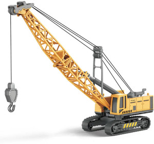 deoxy Construction Crane High Speed Friction Powered Excavator JCB Toy for Kids