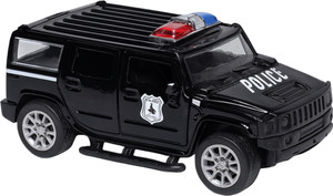 speedyz DIE CAST SUV CAR POLICE BLACK 1:32