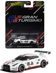 HOT WHEELS POP CULTURE PREMIUM NISSAN GT-R NISMO GT3 TOY CAR - POP