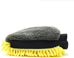 carempire Microfiber Vehicle Washing  Washing Mitt Hand Glove
