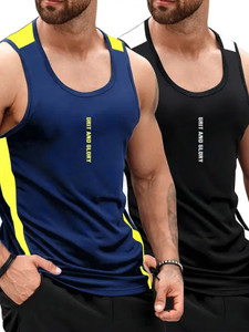 Jump Cuts Men Vest