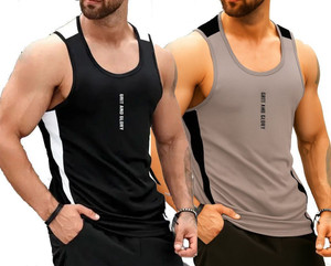 R ROCKIN TEES Men Vest