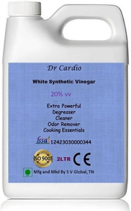 Dr Cardio 20% White Vinegar 2Ltr Vinegar