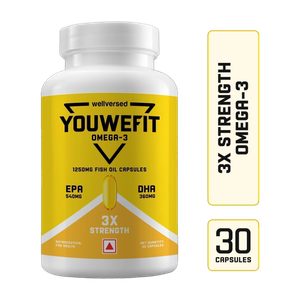 YouWeFit Omega-3 Fish Oil 1250mg 1.25 g - Image 1
