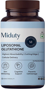 Miduty Liposomal Glutathione 650mg Skin Whitening - Anti-aging-Lipoglow-High Absorption