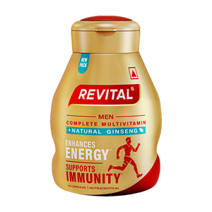Revital H Multivitamin For Men With Natural Ginseng, 10 Vitamins - Image 1